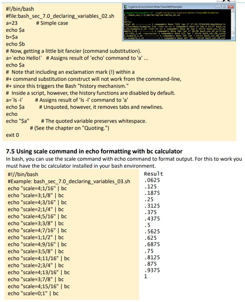 Solved 3. Use the scaling examples given in Page 57 of the | Chegg.com
