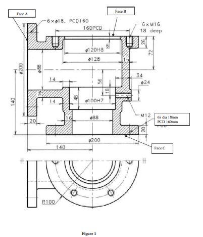 Solved A batch of 10 pieces of an Aluminum part to be | Chegg.com