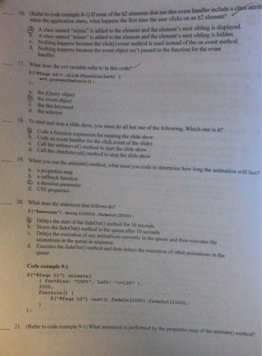 Solved I’m not sure if these answers are right.can you | Chegg.com