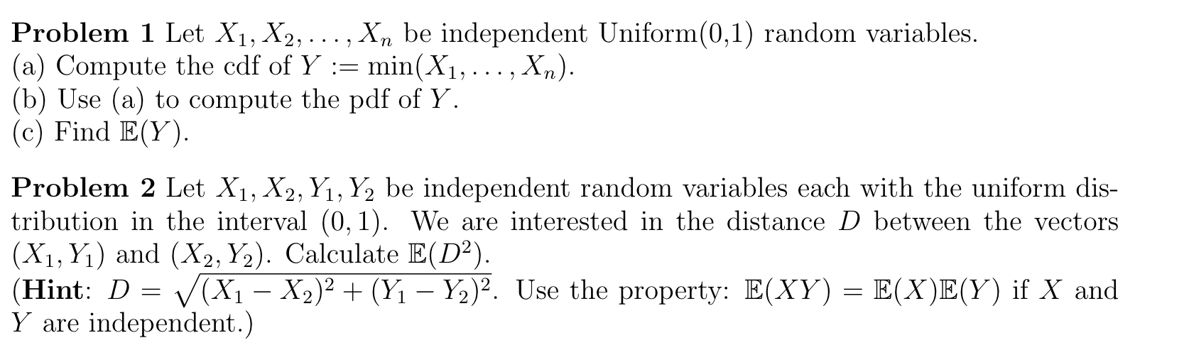Solved Problem 1 Let X1 X2 Xn Be Independent Chegg Solved Problem 1 Let X1 X2 Xn Be Independent Chegg