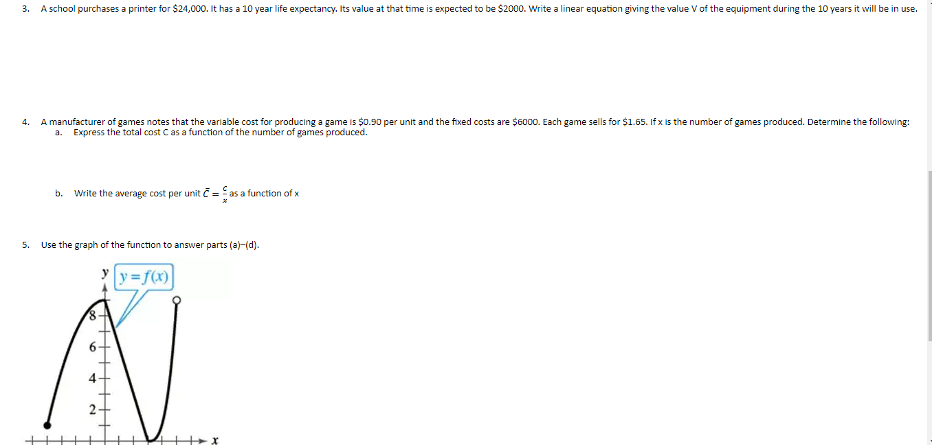 Solved 3 A School Purchases A Printer For 24 000 It Has A Chegg
