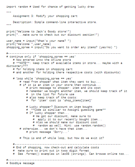 The goal is to create a code using python that can | Chegg.com