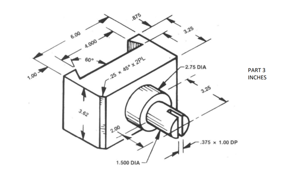 Solved Please Create The Following Objects On SolidWorks And | Chegg.com