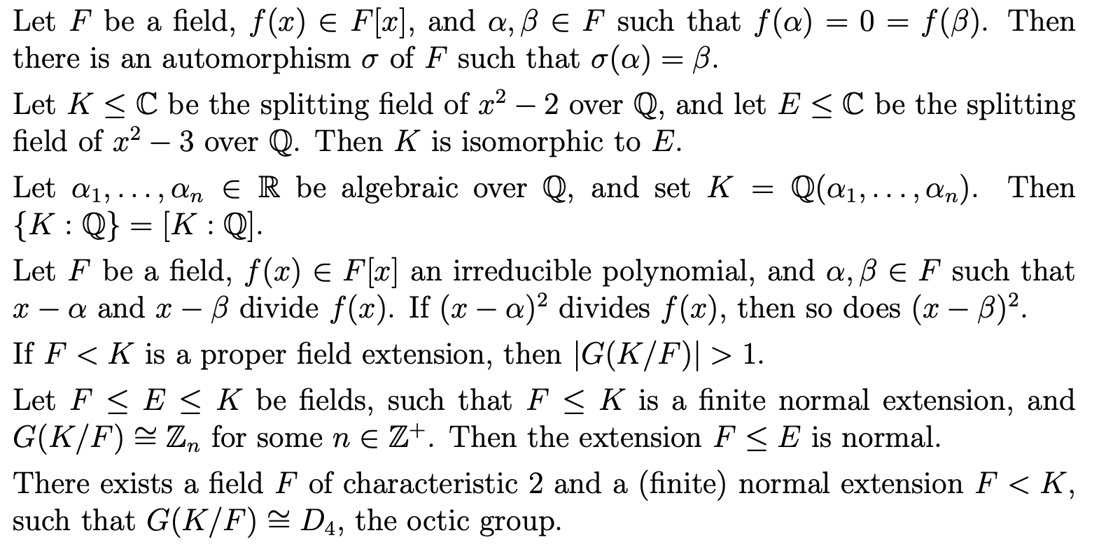 Solved Let F Be A Field F X E F X And A Ss E F Such T Chegg Com