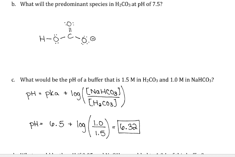 Solved I understand the pH= pKa + log (Base/Acid) equation, | Chegg.com