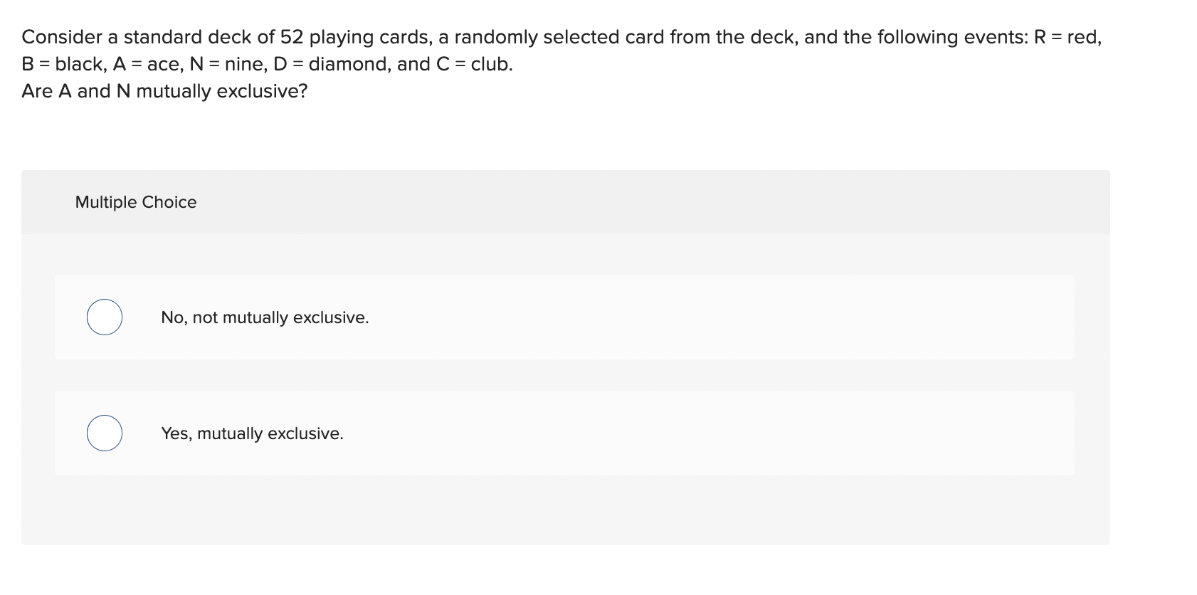 [Solved] Consider a standard deck of 52 playing cards, a