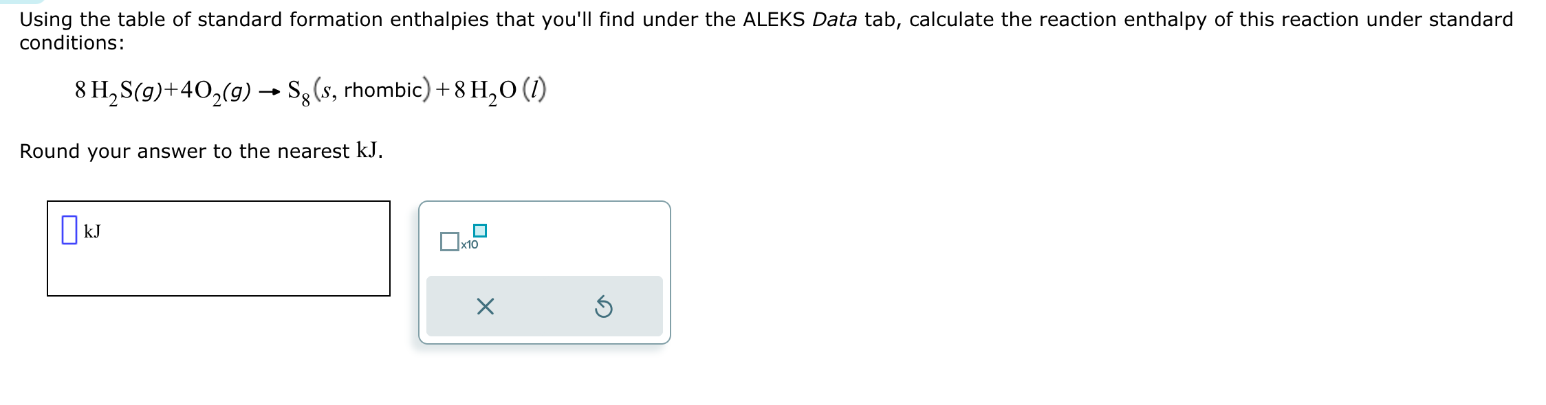 Solved Using the table of standard formation enthalpies that | Chegg.com