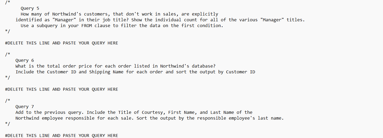 Solved This is the ERD for the Northwind database: Order | Chegg.com