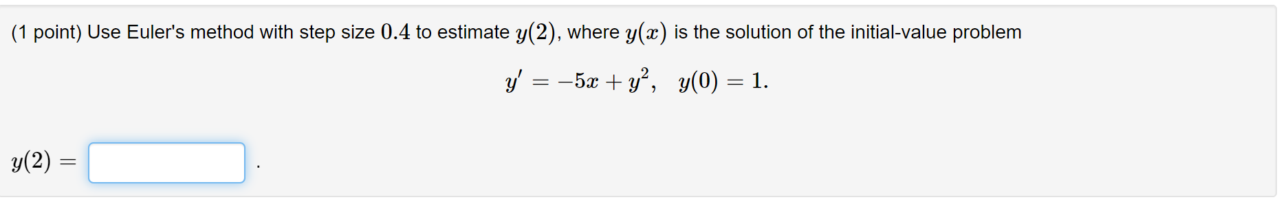 y = 1.5x   2.5