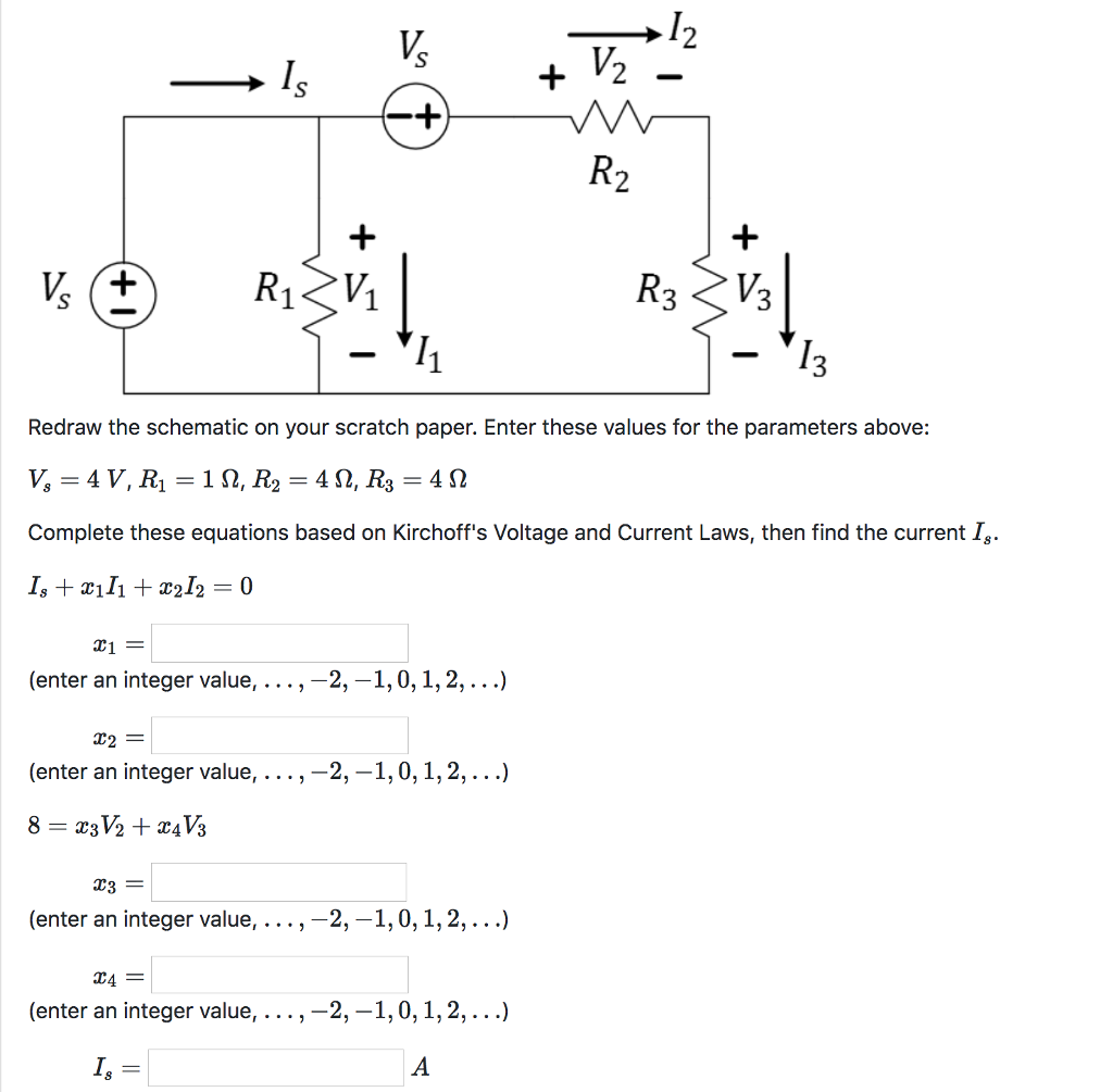 Solved Redraw The Schematic On Your Scratch Paper Enter Chegg Solved redraw the schematic on your scratch paper enter chegg