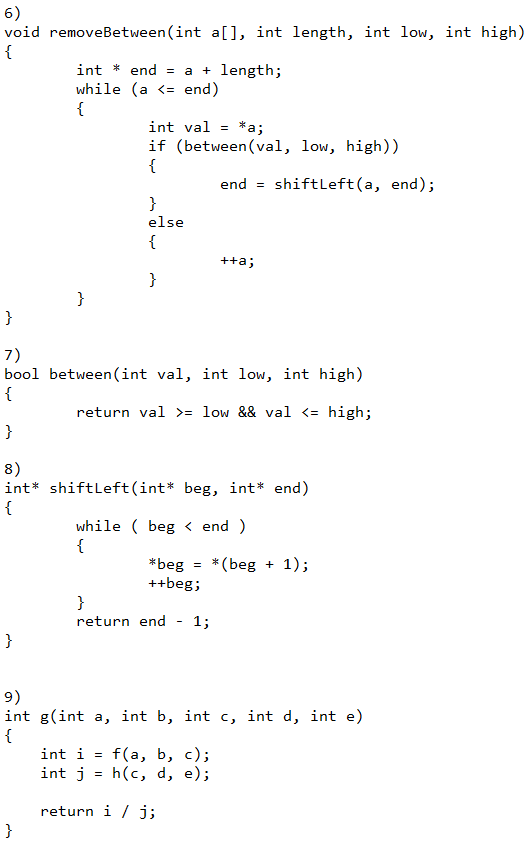 Solved Show what the stack frame would look like for each of | Chegg.com