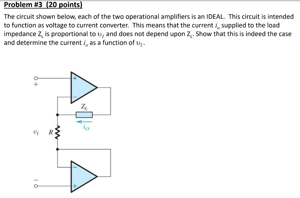 Solved Problem #3 (20 Points) The Circuit Shown Below, Each | Chegg.com