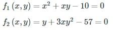 Solved Perform two iterations of the multivariate | Chegg.com