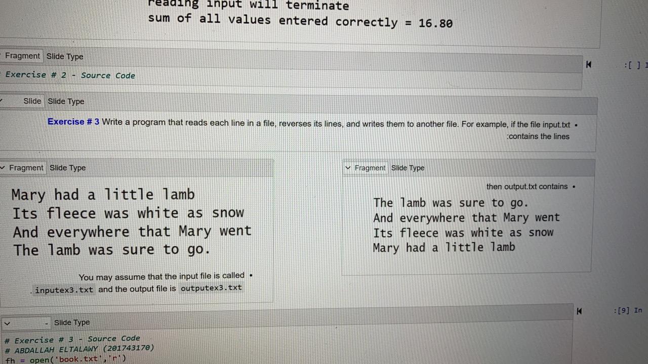 Solved he = content[i1].strip .write(line+"\newline") se()