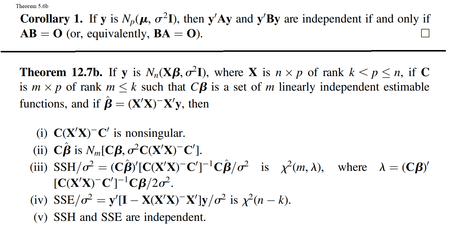 16 Express The Sums Of Squares C Ss C X X C An Chegg Com