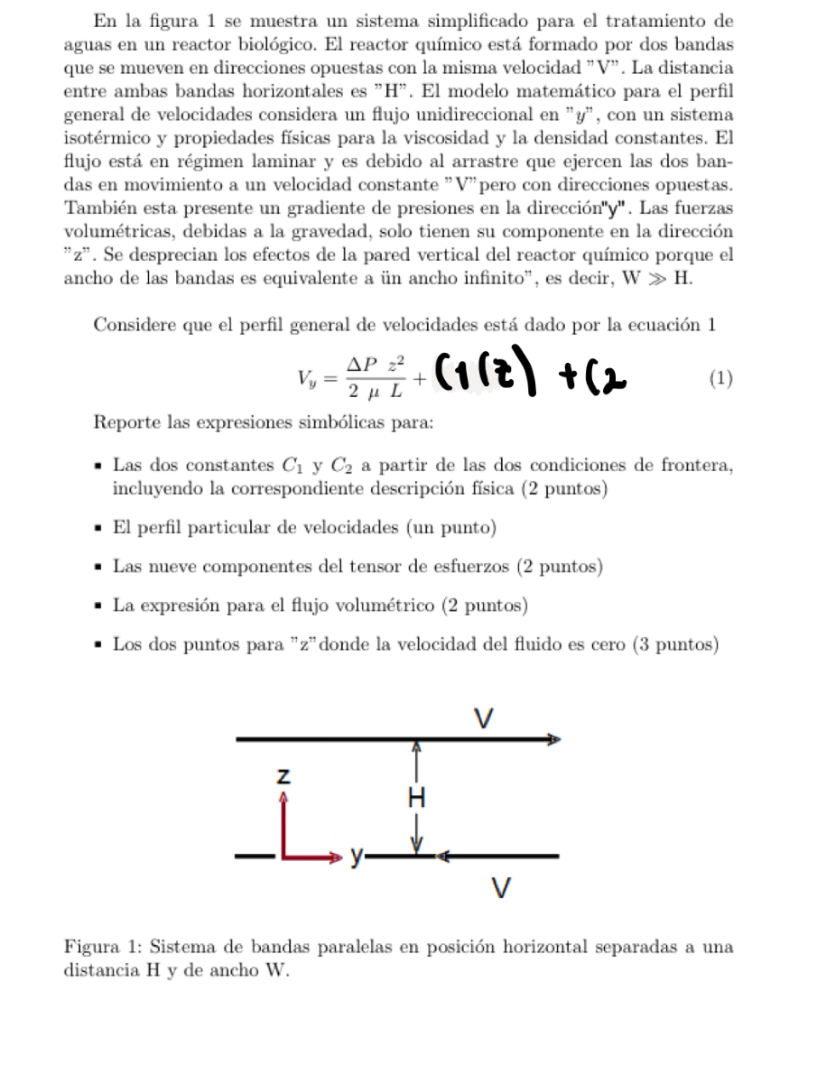 En la figura 1 se muestra un sistema simplificado para el tratamiento de aguas en un reactor biológico. El reactor químico es