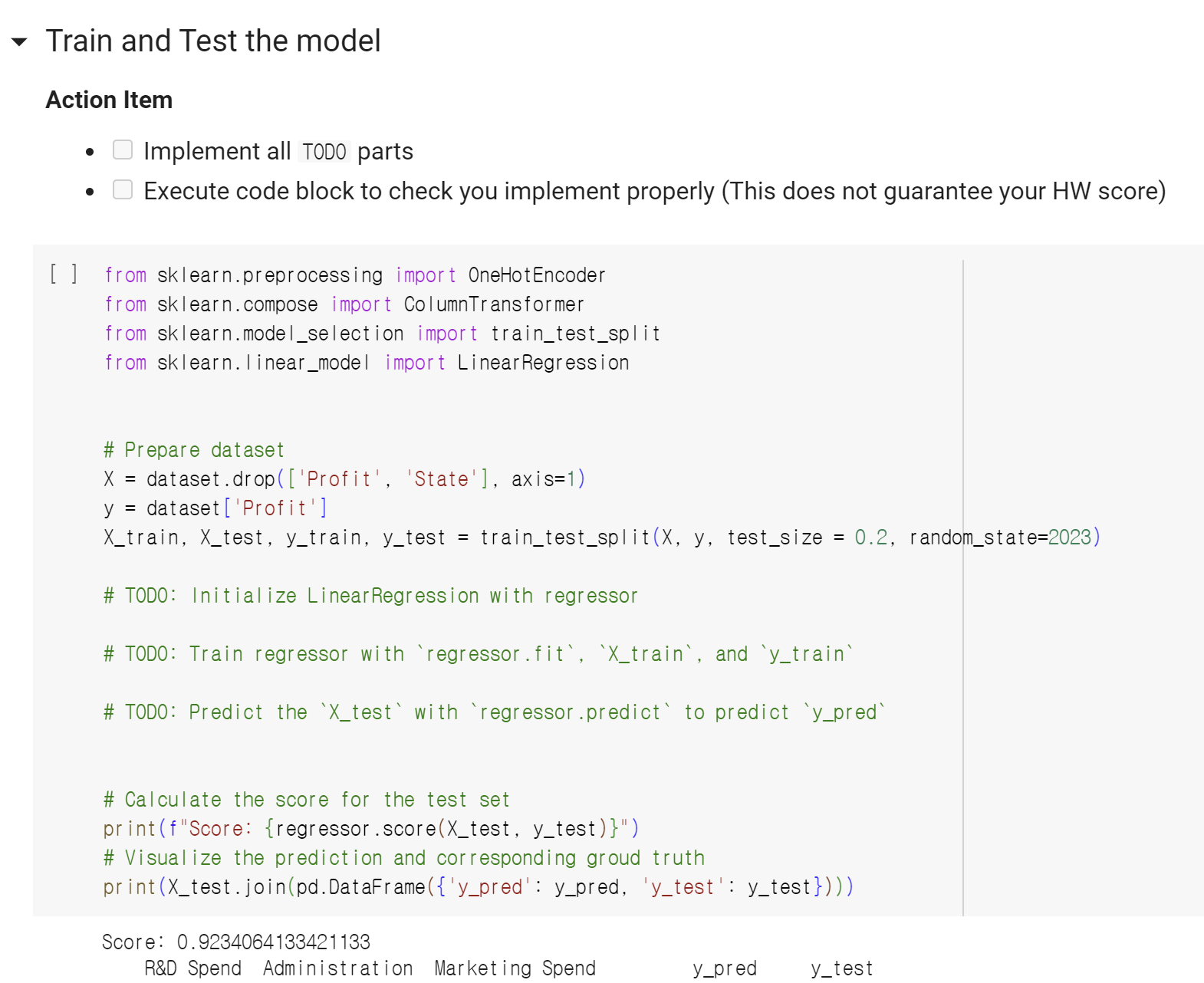 Solved Assignment2: Multiple variable Linear Regression | Chegg.com