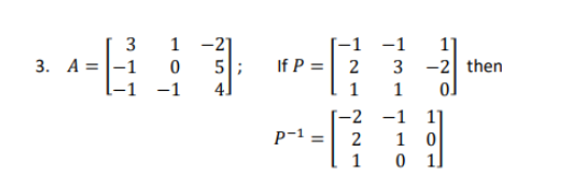 Solved the matrix representation 𝐴 of a linear operator 𝑇: | Chegg.com