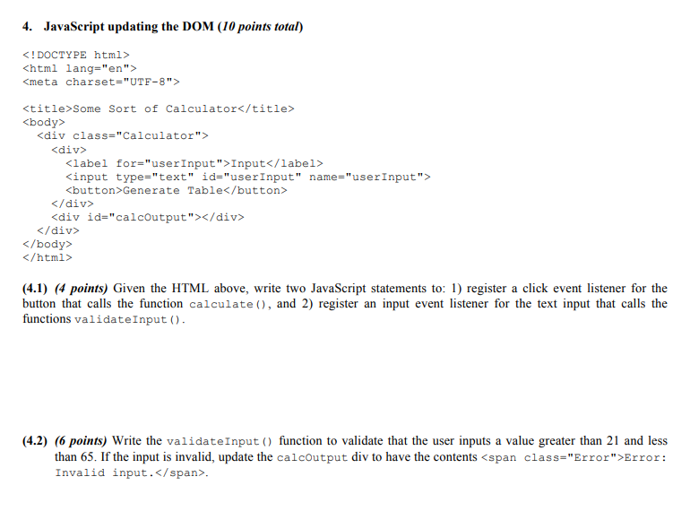 solved-4-javascript-updating-the-dom-10-points-total-chegg