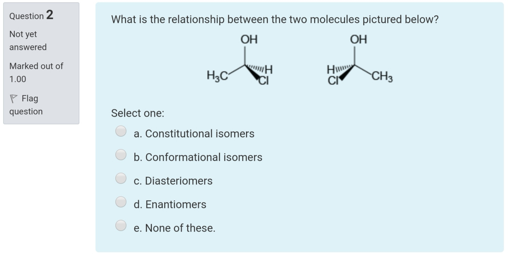 Solved Question 2 What is the relationship between the two | Chegg.com