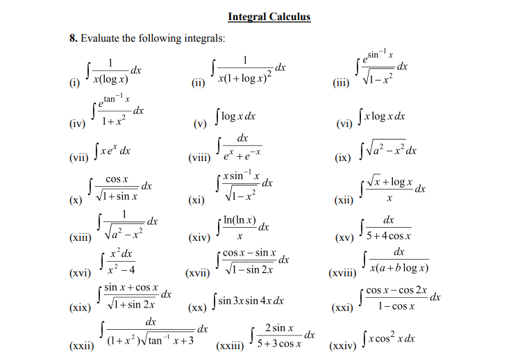 Evaluate: int e^log√(x)xdx