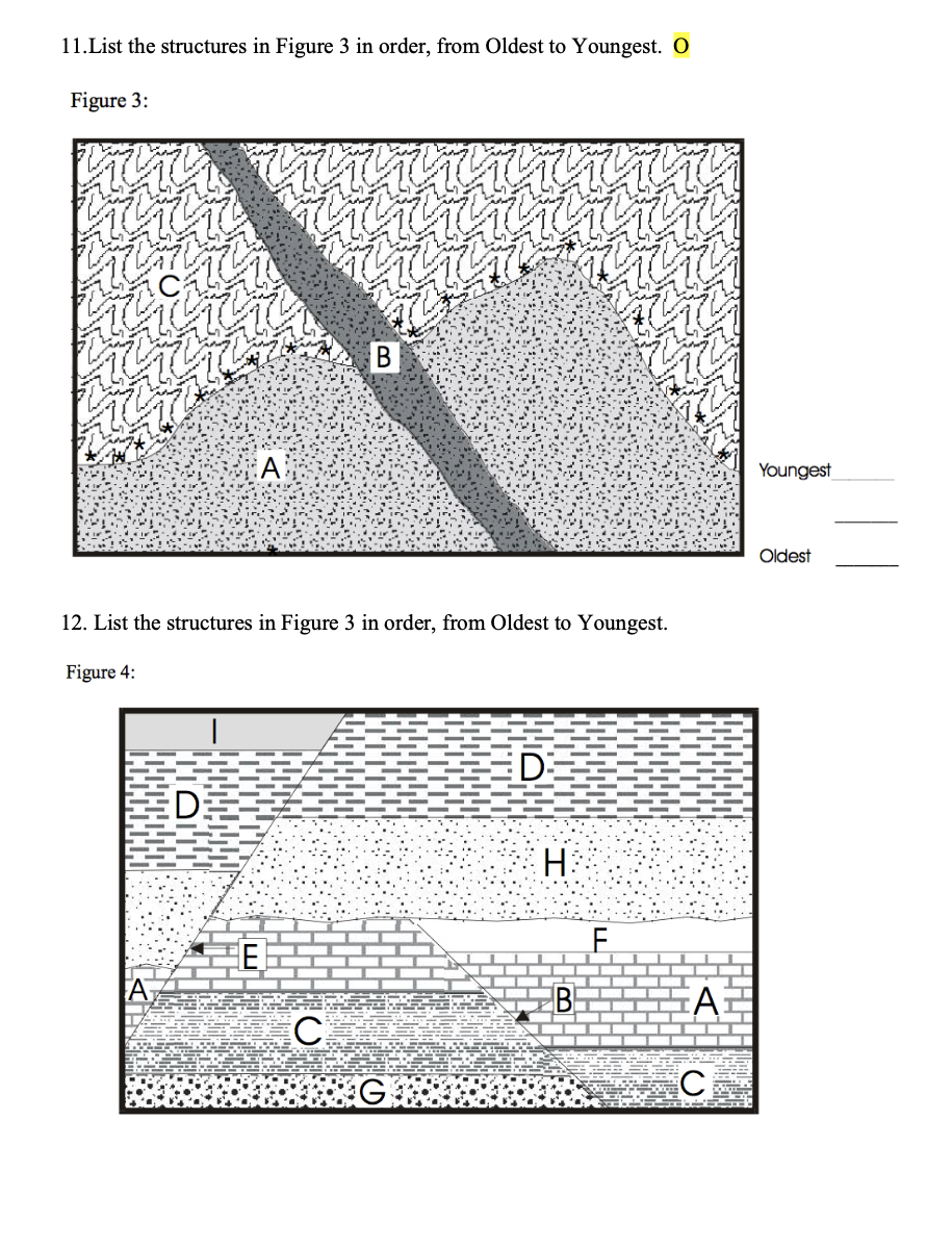 Solved 9. List the structures in Figure 1 in order, from | Chegg.com