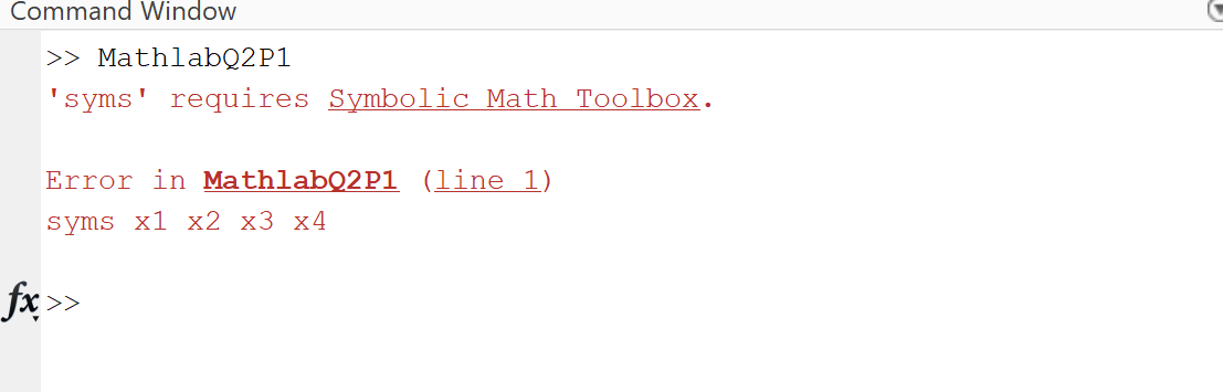 Solved I need help with my MATLAB code because it won't | Chegg.com