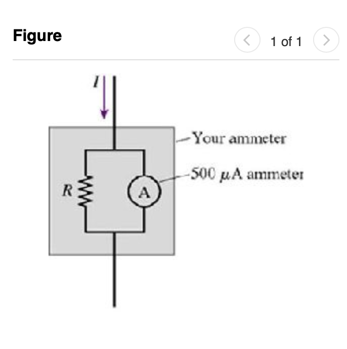 Solved Part A A Circuit You Re Building Needs An Ammeter Chegg Com   Phpx1A0de