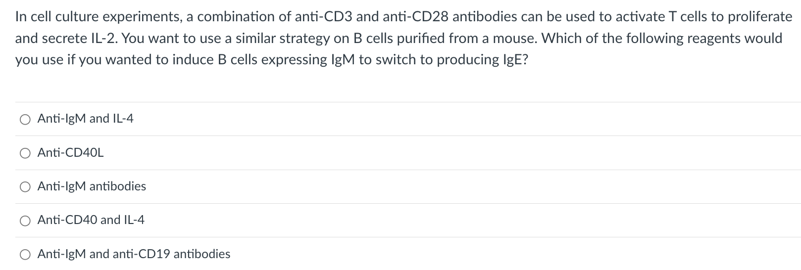 Solved In cell culture experiments, a combination of | Chegg.com