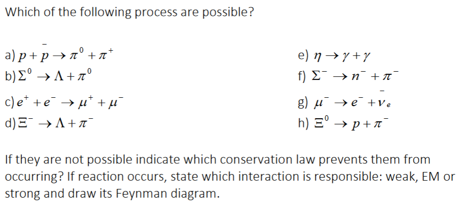 Solved Which Of The Following Process Are Possible A P P Chegg Com