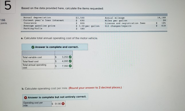 Solved Based on the data provided here, calculate the items | Chegg.com