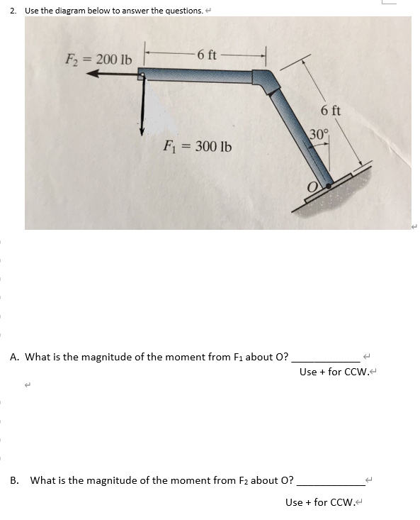 Solved L 2. Use the diagram below to answer the questions. | Chegg.com