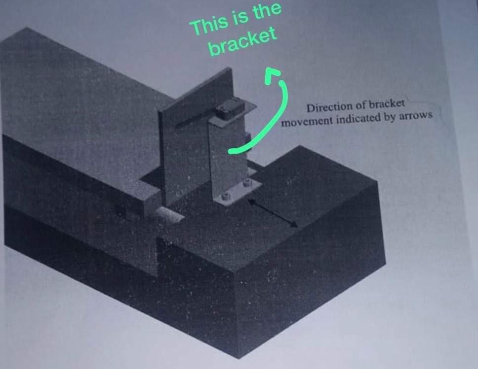 Solved The Original Bracket For A Microswitch Is Used To | Chegg.com