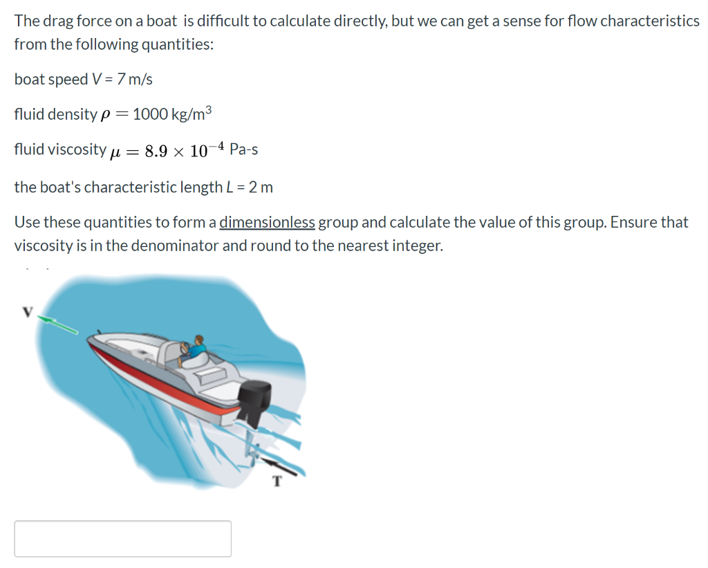 solved-the-drag-force-on-a-boat-is-difficult-to-calculate-chegg