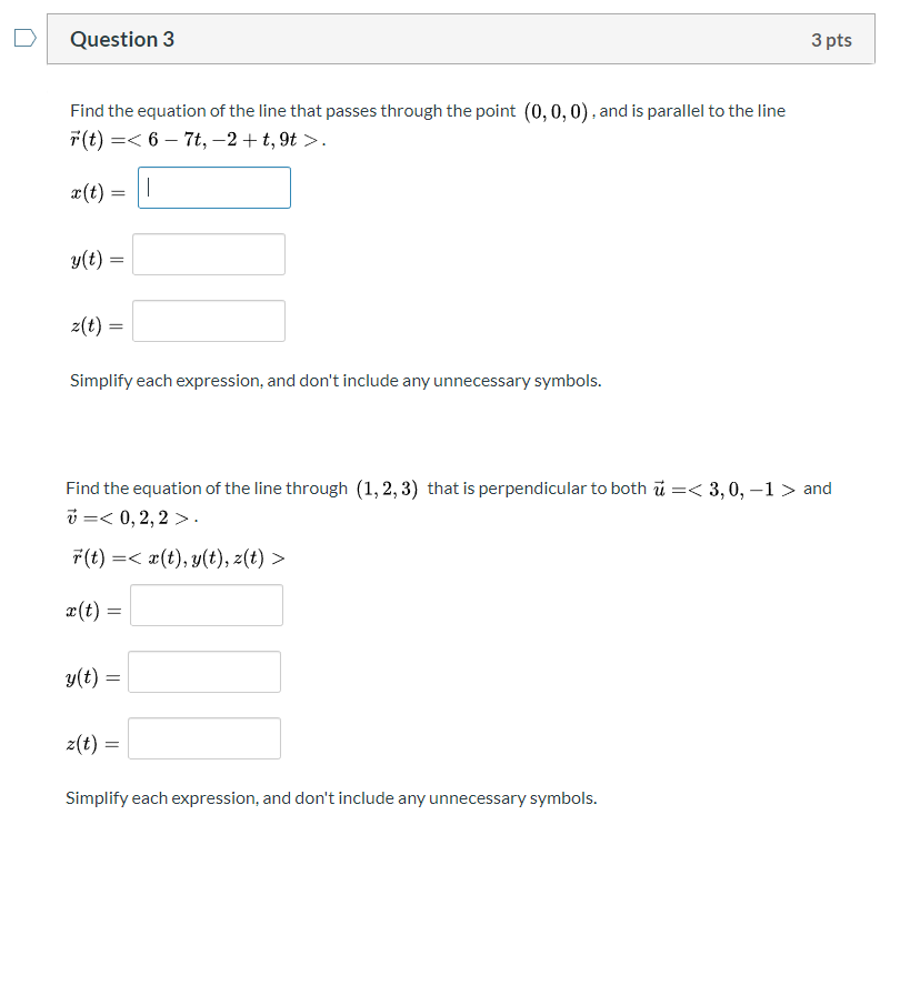 Solved Can you please explain how you reached your answers? | Chegg.com