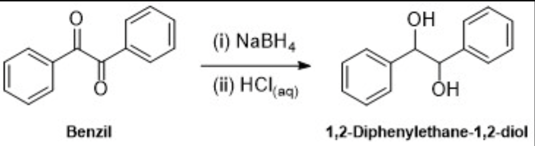 Solved Reduction of benzil affords | Chegg.com