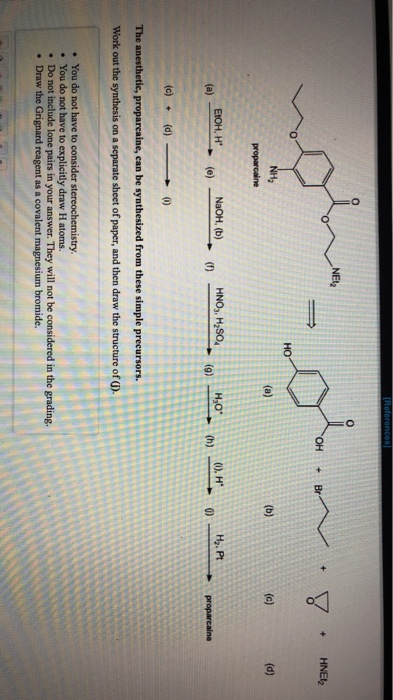 Solved NEt2 +HNEt2 HO NaOH, (b) 0), H H2. Pt (c) (d) (i) The | Chegg.com