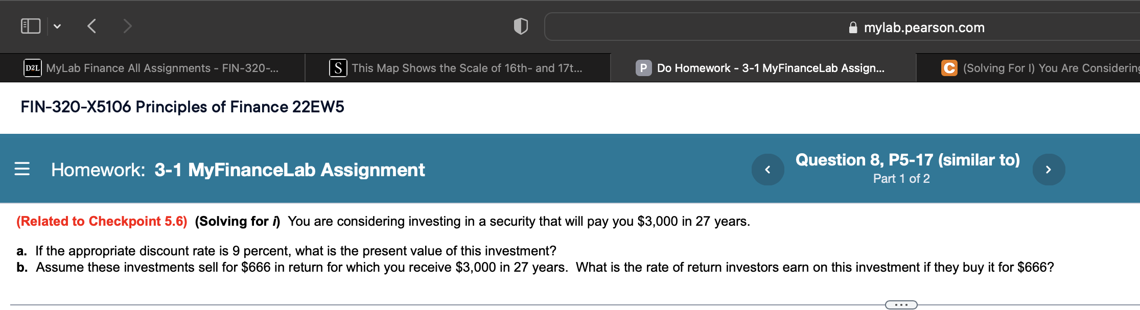 mylab finance all assignments