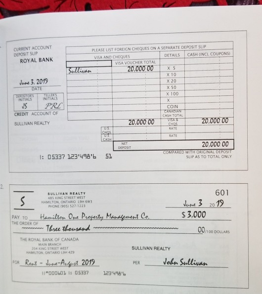 SULLIVAN REALTY Reviewing the Accounting Cycle Twice