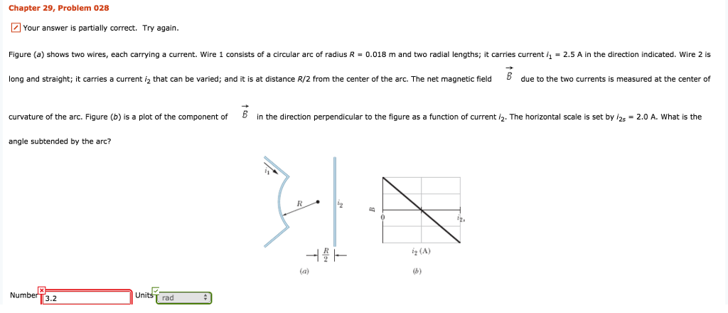Solved Chapter 29, Problem 028 Your answer is partially | Chegg.com