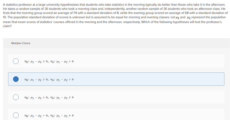 Solved A statistics professor at a large university | Chegg.com