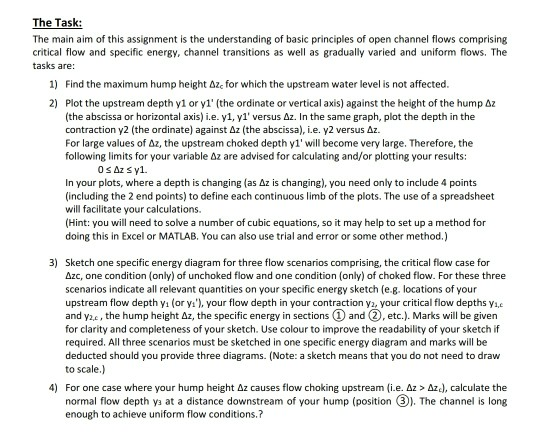 Solved Problem Setup: A rectangular channel of width B [m] | Chegg.com