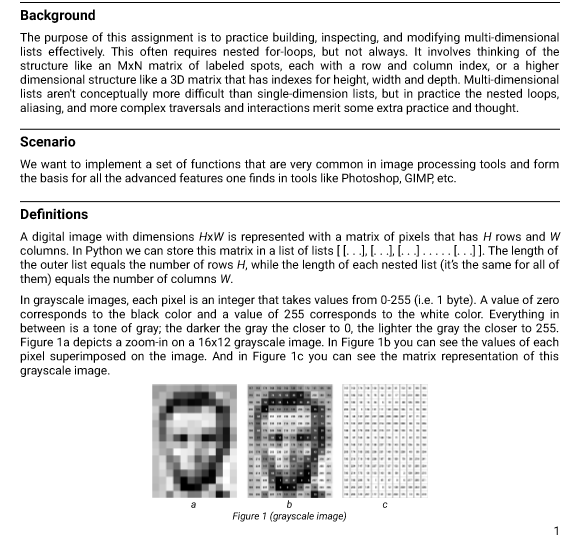 Solved Background The purpose of this assignment is to | Chegg.com