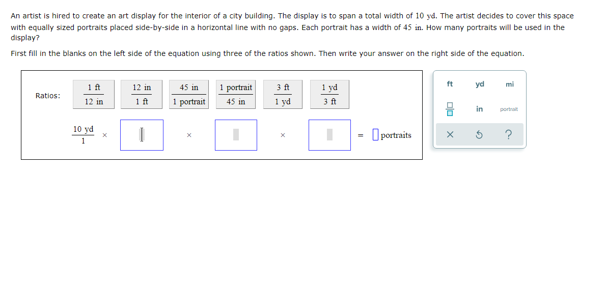 Solved An artist is hired to create an art display for the