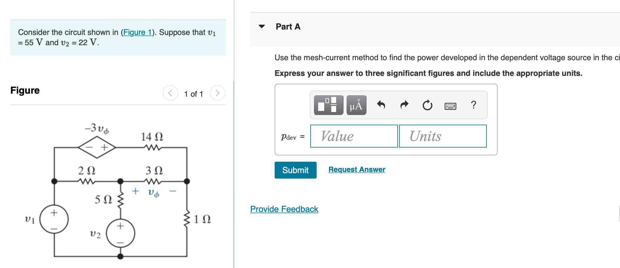 Solved Consider The Circuit Shown In (Figure 1). Suppose | Chegg.com