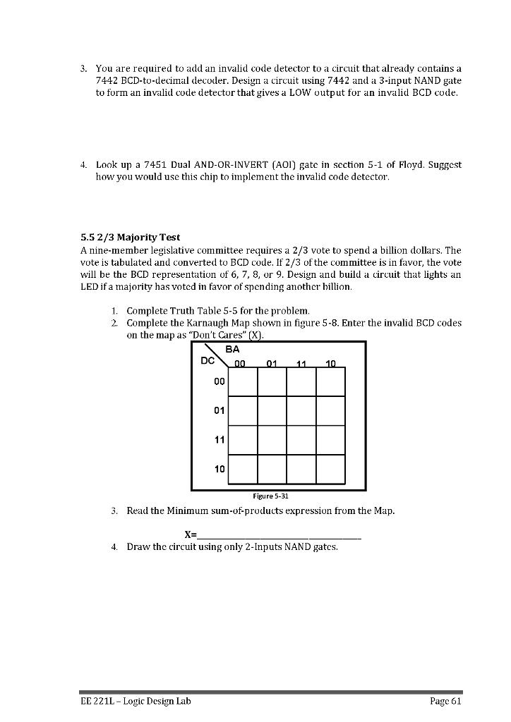 Solved 5 4 d Invalid Code Detector As You Have Learned Chegg Com