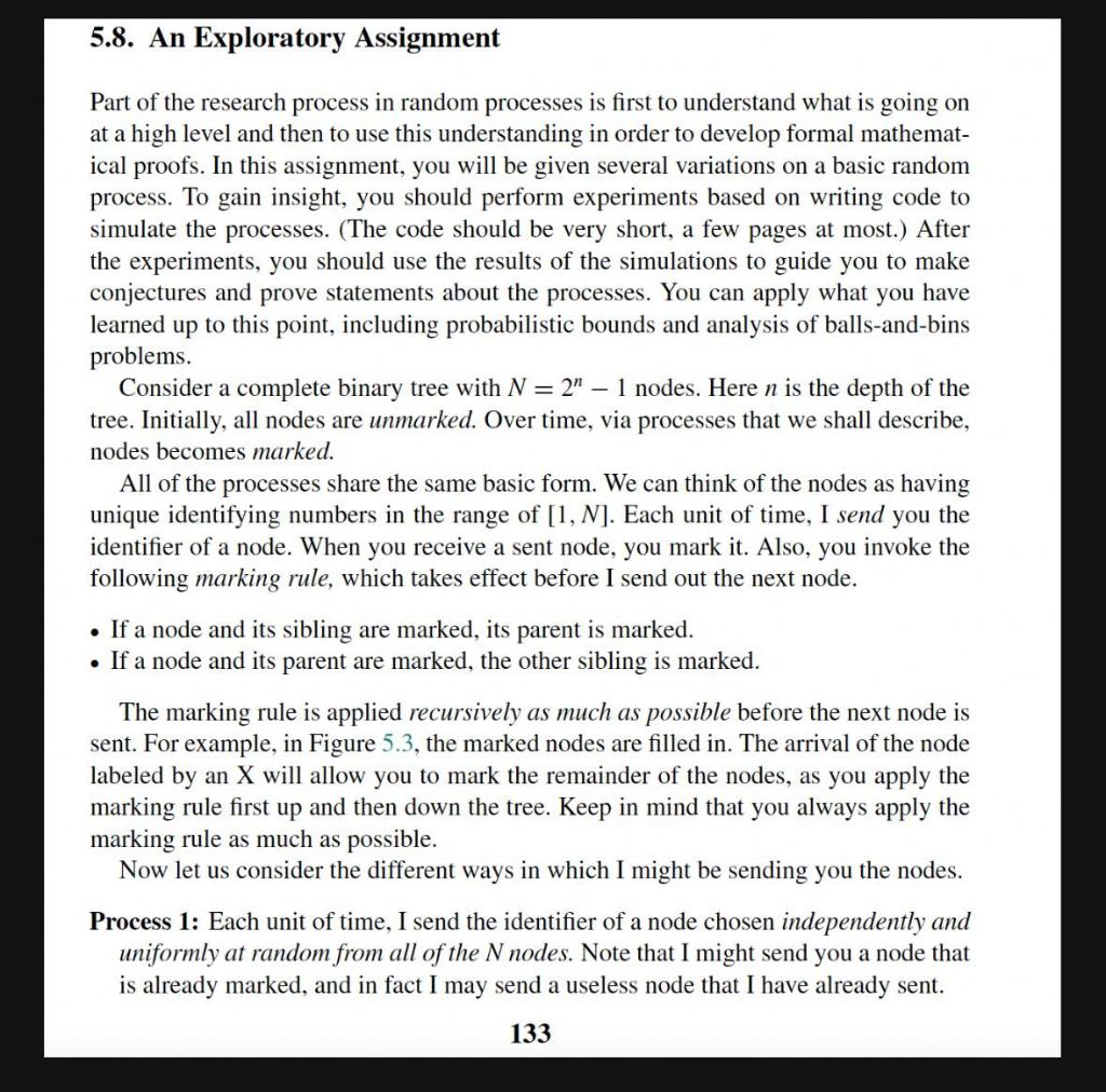 Solved Part of the research process in random processes is | Chegg.com