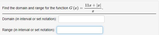 Solved Id the domain and range for the function | Chegg.com