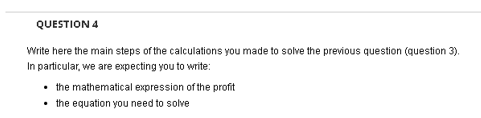 Solved QUESTION 3 You run a canoe-rental business next to a | Chegg.com