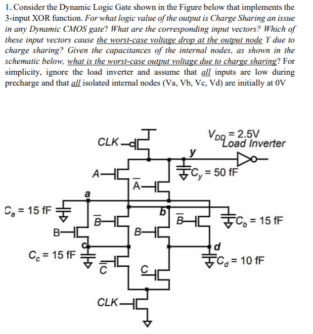 3-Input XOR Gate CMOS Circuit: A Detailed Explanation